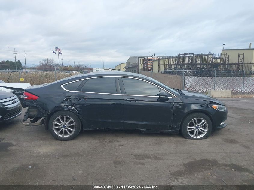 2017 Ford Fusion Se VIN: 3FA6P0HD9HR305009 Lot: 40749838