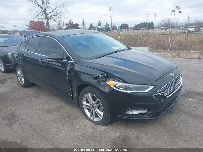 2017 Ford Fusion Se VIN: 3FA6P0HD9HR305009 Lot: 40749838