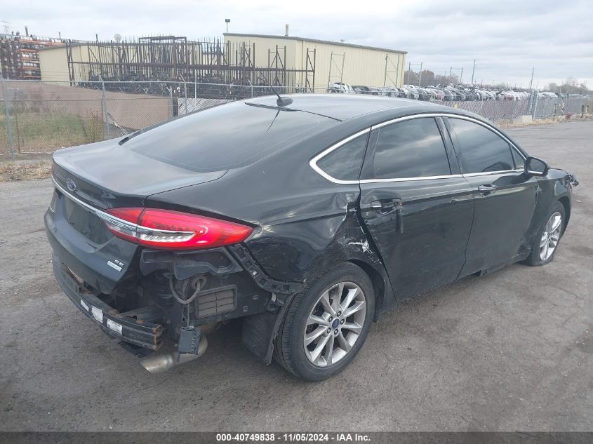 2017 Ford Fusion Se VIN: 3FA6P0HD9HR305009 Lot: 40749838