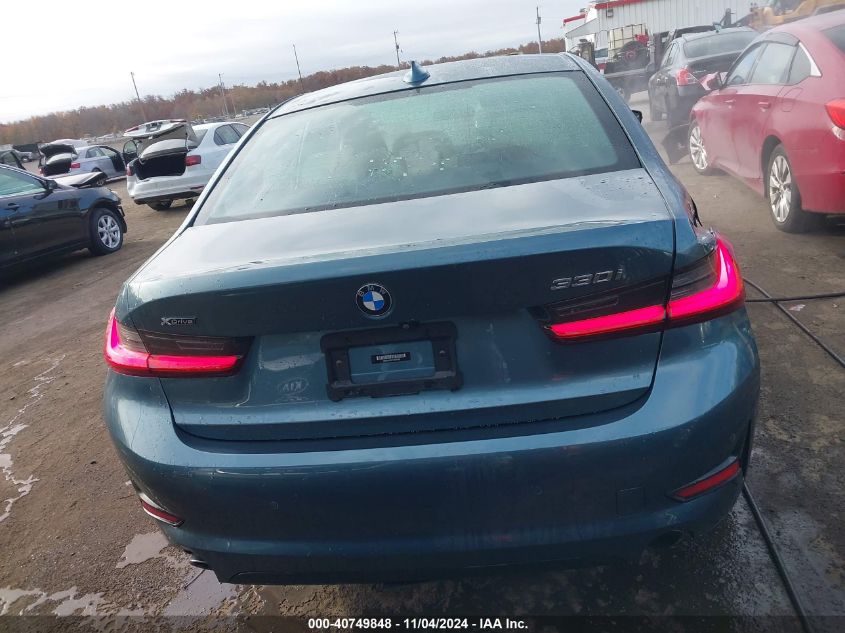 2020 BMW 330I xDrive VIN: 3MW5R7J07L8B06696 Lot: 40749848