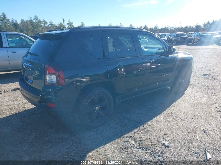 VIN 1C4NJDBB5HD104996 2017 Jeep Compass, Sport 4X4 no.4