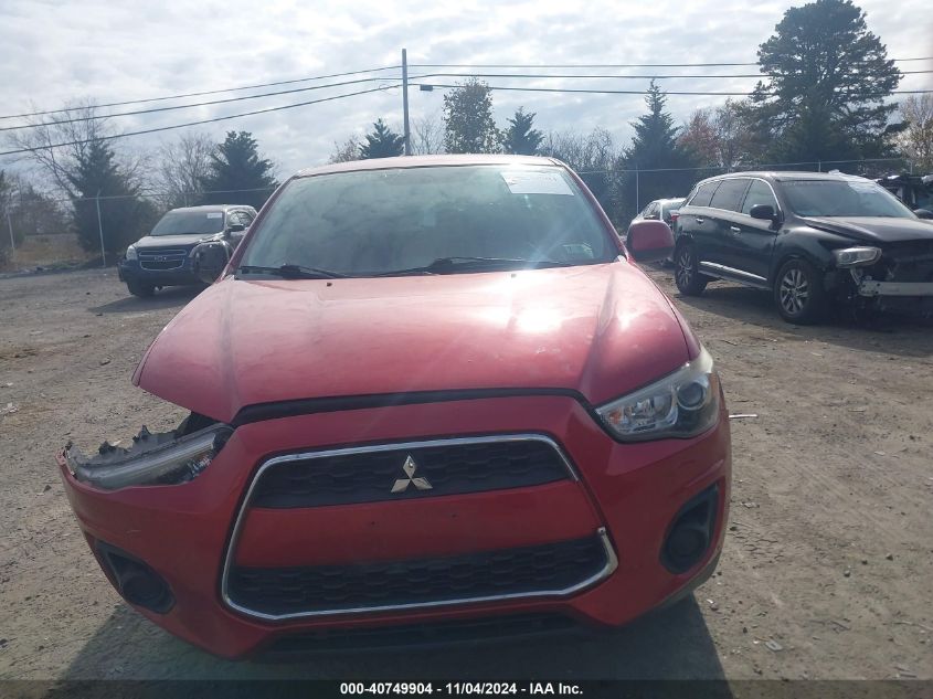 2014 Mitsubishi Outlander Sport Es VIN: 4A4AR3AU8EE011845 Lot: 40749904