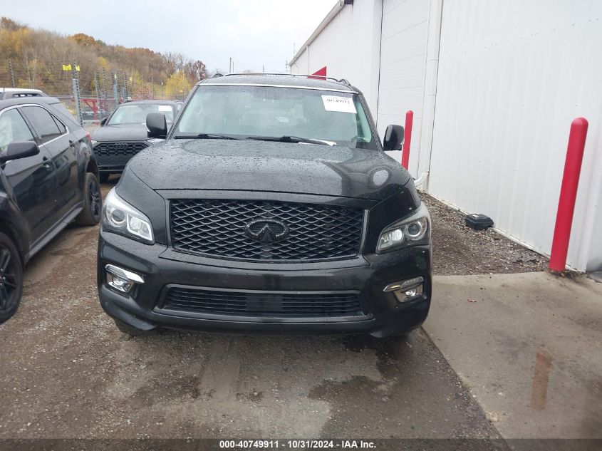 2016 Infiniti Qx80 Limited VIN: JN8AZ2NE7G9126327 Lot: 40749911