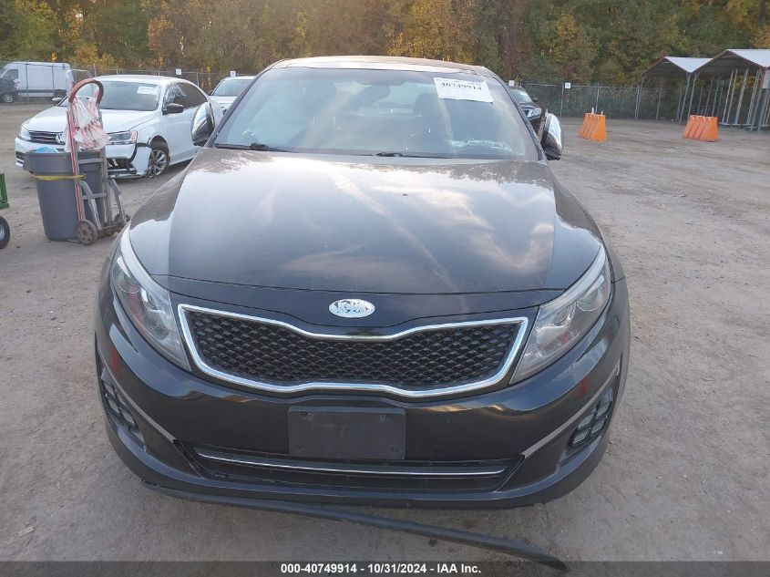 2014 Kia Optima Sxl Turbo VIN: 5XXGR4A6XEG272737 Lot: 40749914