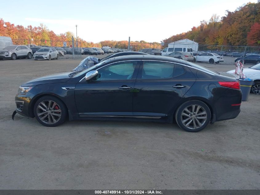 2014 Kia Optima Sxl Turbo VIN: 5XXGR4A6XEG272737 Lot: 40749914