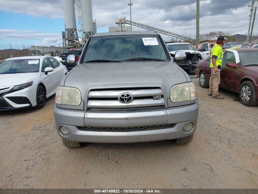 2006 Toyota Tundra Sr5 V8 VIN: 5TBET34136S522475 Lot: 40749922