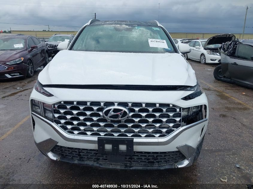 2022 Hyundai Santa Fe Sel VIN: 5NMS3DAJ7NH440996 Lot: 40749930