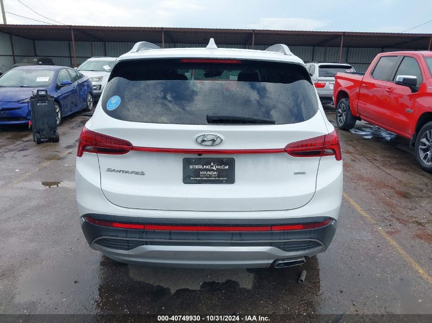 2022 Hyundai Santa Fe Sel VIN: 5NMS3DAJ7NH440996 Lot: 40749930