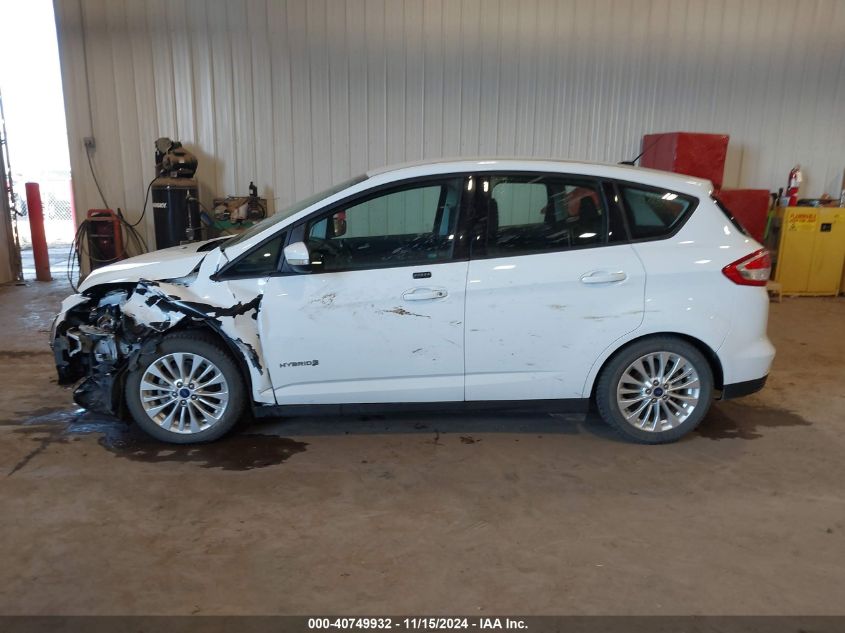 2017 Ford C-Max Hybrid Se VIN: 1FADP5AU6HL114113 Lot: 40749932