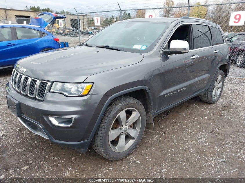VIN 1C4RJFBGXHC628112 2017 JEEP GRAND CHEROKEE LIMITED 4X4
