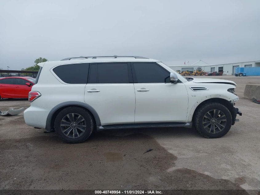 2017 Nissan Armada Platinum VIN: JN8AY2ND4H9010031 Lot: 40749954