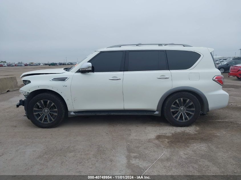 2017 Nissan Armada Platinum VIN: JN8AY2ND4H9010031 Lot: 40749954