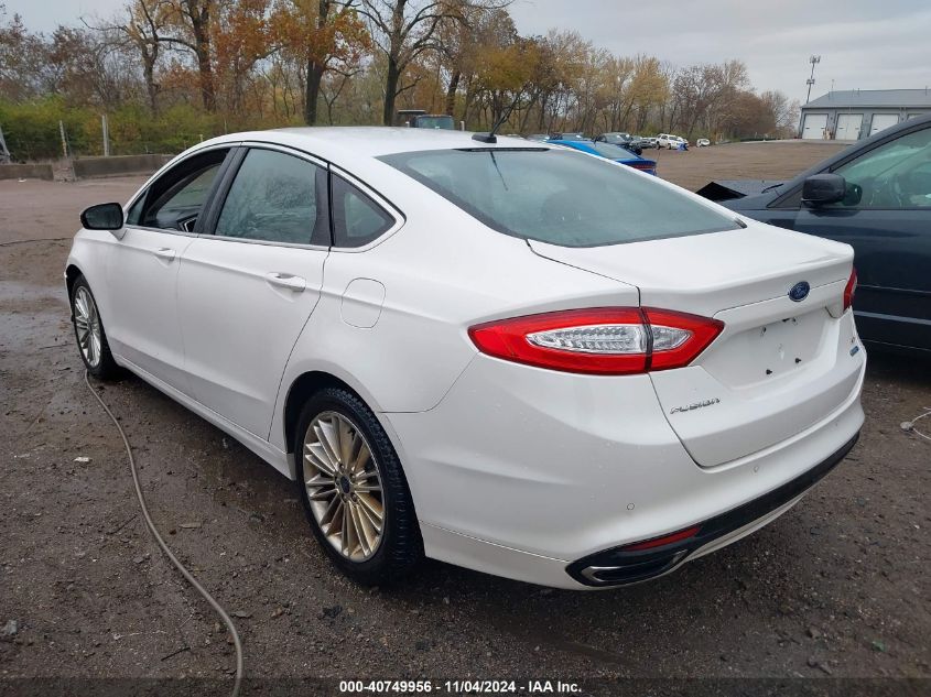 2016 FORD FUSION SE - 3FA6P0T96GR170945