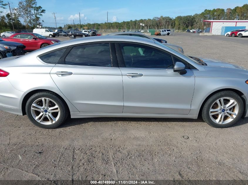 2018 Ford Fusion Se VIN: 3FA6P0HD8JR201066 Lot: 40749980