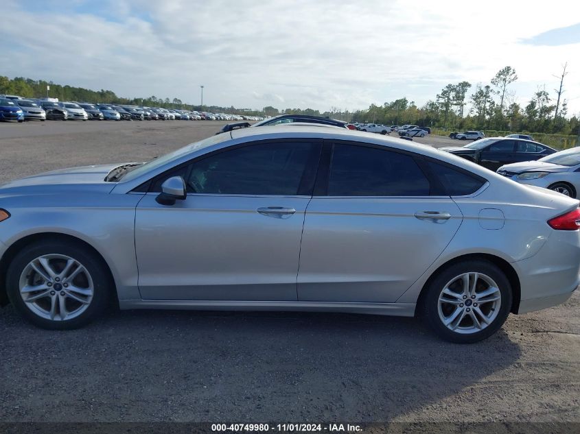 2018 Ford Fusion Se VIN: 3FA6P0HD8JR201066 Lot: 40749980