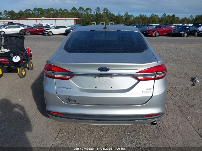 2018 Ford Fusion Se VIN: 3FA6P0HD8JR201066 Lot: 40749980