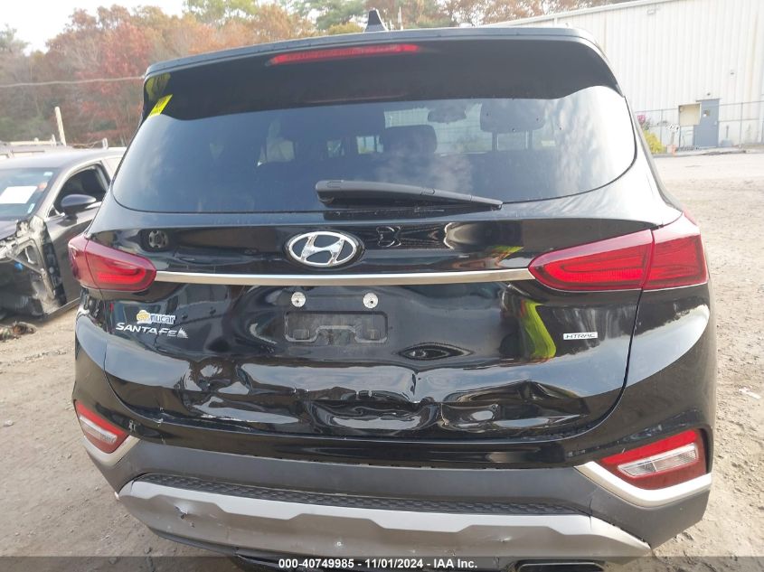 2020 Hyundai Santa Fe Sel VIN: 5NMS3CAD1LH302548 Lot: 40749985