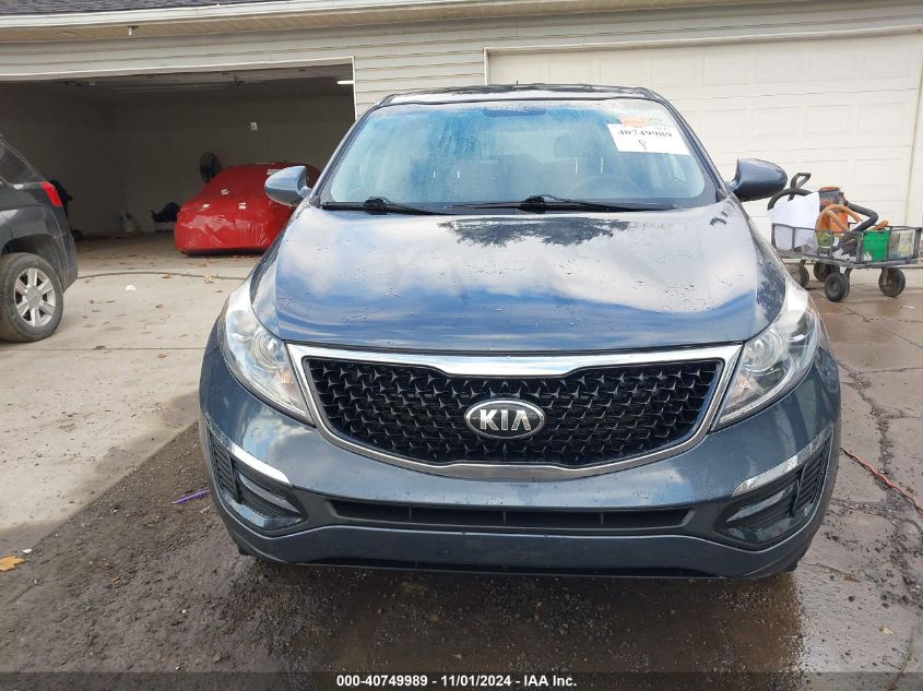 2014 Kia Sportage Lx VIN: KNDPB3AC7E7662501 Lot: 40749989