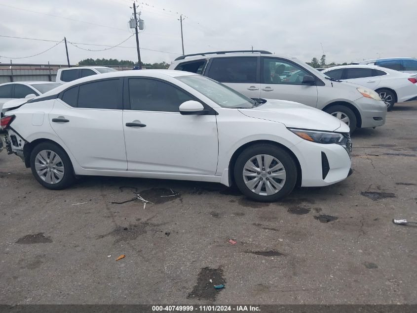 2024 Nissan Sentra S Xtronic Cvt VIN: 3N1AB8BV9RY313821 Lot: 40749999