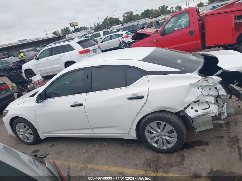 2024 Nissan Sentra S Xtronic Cvt VIN: 3N1AB8BV9RY313821 Lot: 40749999