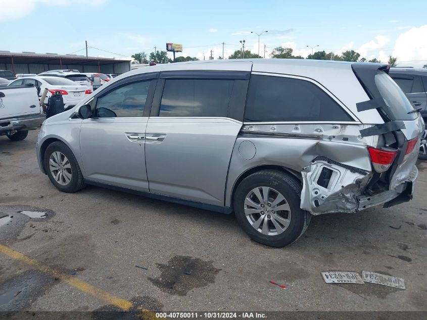 2015 Honda Odyssey Ex VIN: 5FNRL5H44FB063437 Lot: 40750011