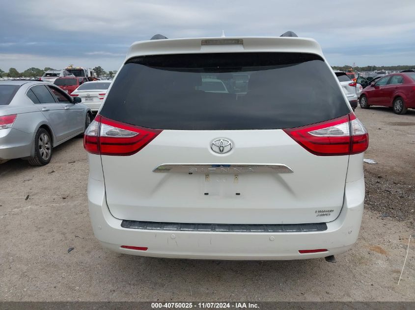 2017 Toyota Sienna Limited 7 Passenger VIN: 5TDDZ3DC5HS185832 Lot: 40750025