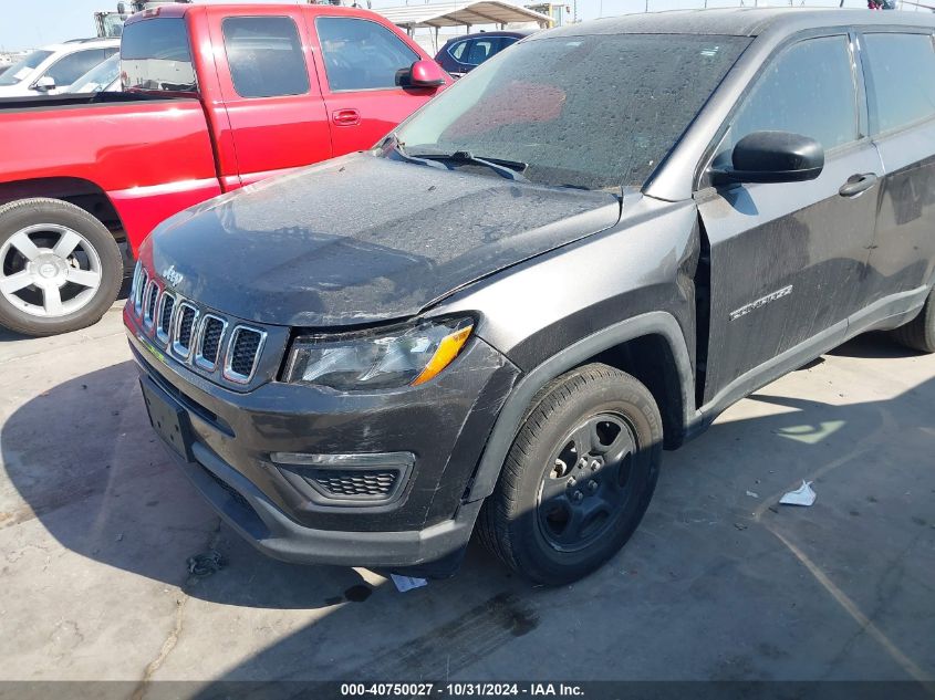 2018 Jeep Compass Sport Fwd VIN: 3C4NJCAB2JT265673 Lot: 40750027