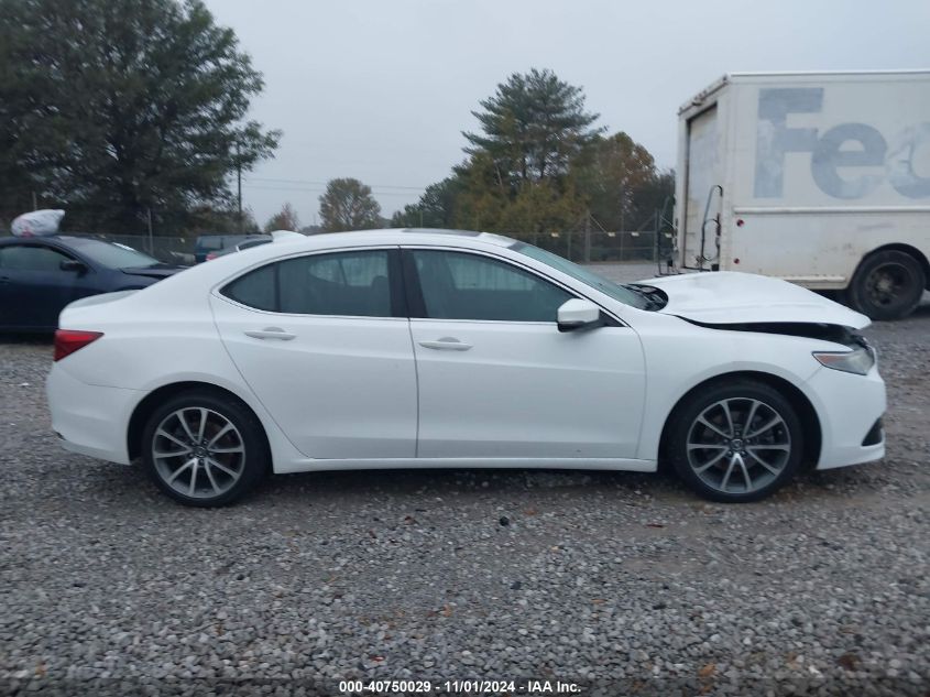 2017 Acura Tlx Technology Package VIN: 19UUB3F58HA002084 Lot: 40750029