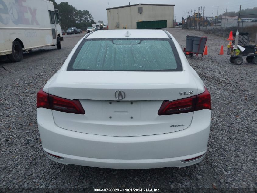 2017 Acura Tlx Technology Package VIN: 19UUB3F58HA002084 Lot: 40750029