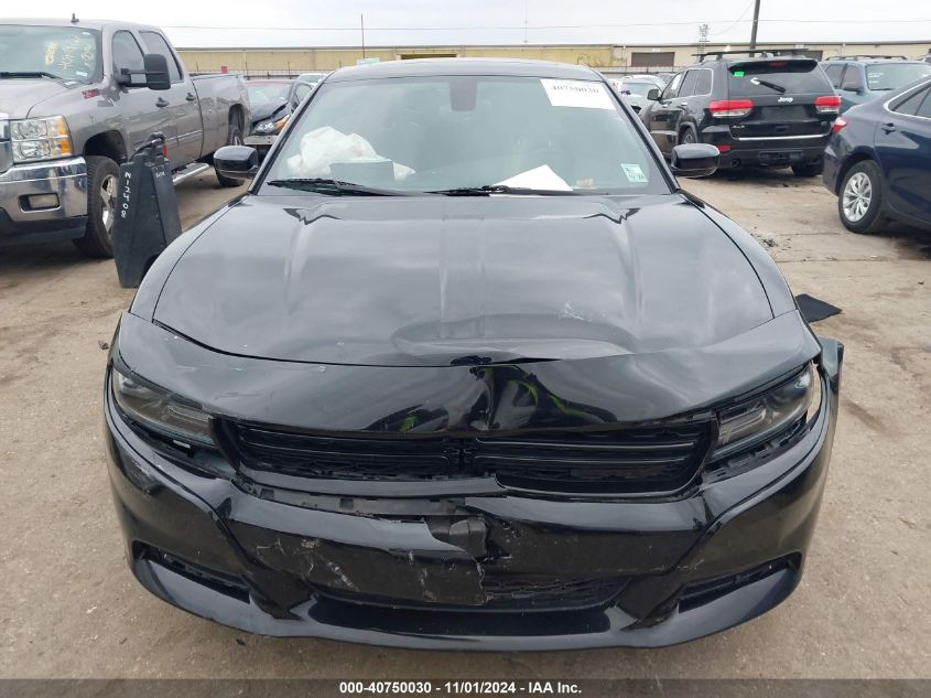 2021 Dodge Charger Sxt Rwd VIN: 2C3CDXBG7MH594550 Lot: 40750030