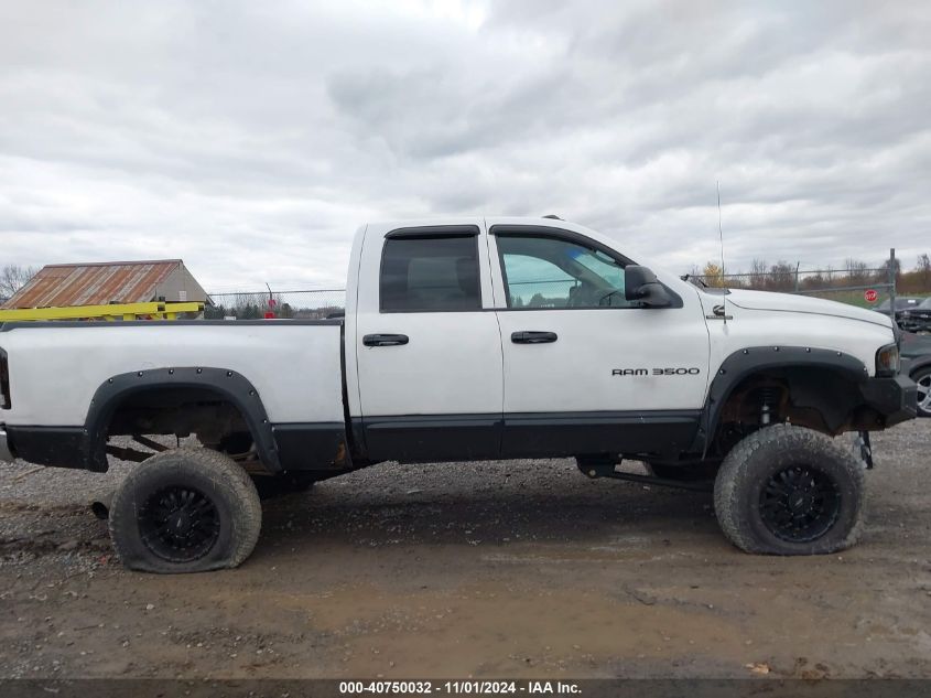 2004 Dodge Ram 3500 Slt/Laramie VIN: 3D7LU38674G110580 Lot: 40750032