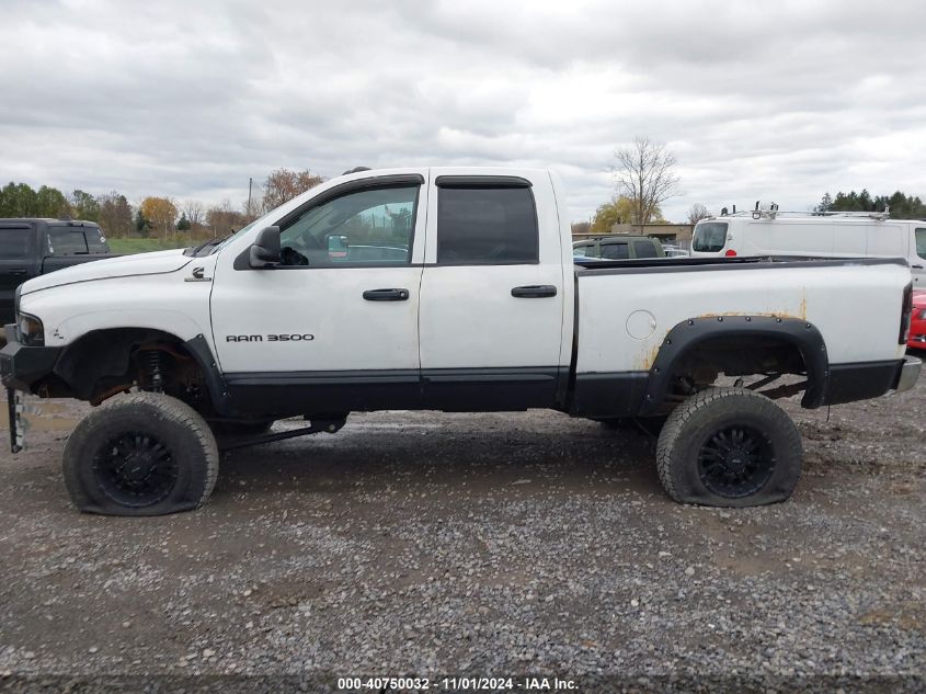 2004 Dodge Ram 3500 Slt/Laramie VIN: 3D7LU38674G110580 Lot: 40750032