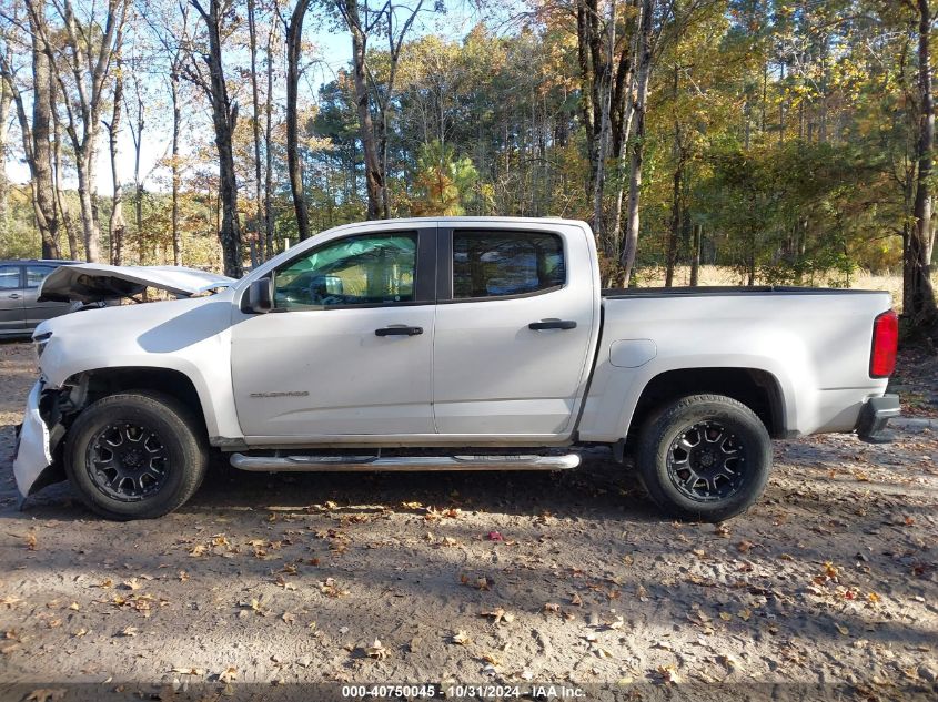 2021 Chevrolet Colorado 2Wd Short Box Wt VIN: 1GCGSBEA1M1114840 Lot: 40750045