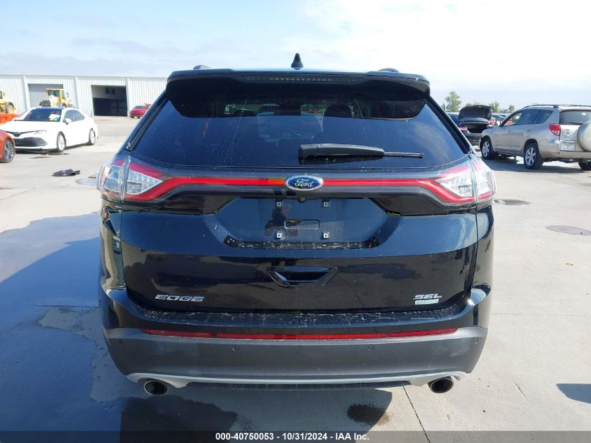 2017 Ford Edge Sel VIN: 2FMPK3J94HBC15703 Lot: 40750053