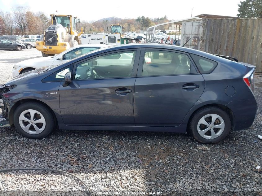 2012 Toyota Prius Two VIN: JTDKN3DU3C1507806 Lot: 40750066