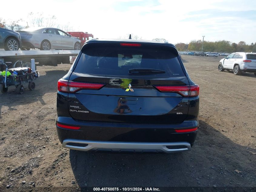 2022 Mitsubishi Outlander Sel 2.5 VIN: JA4J4VA83NZ042170 Lot: 40750075