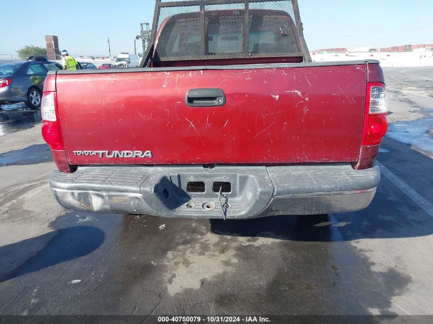 2006 Toyota Tundra Sr5 VIN: 5TBRU34136S462342 Lot: 40750079