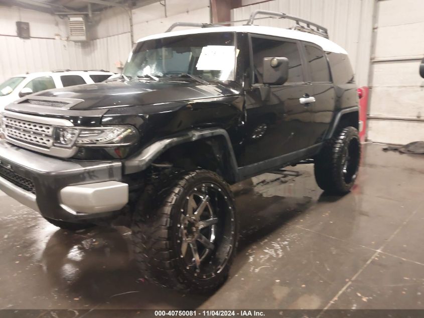 2008 Toyota Fj Cruiser VIN: JTEBU11F48K010631 Lot: 40750081