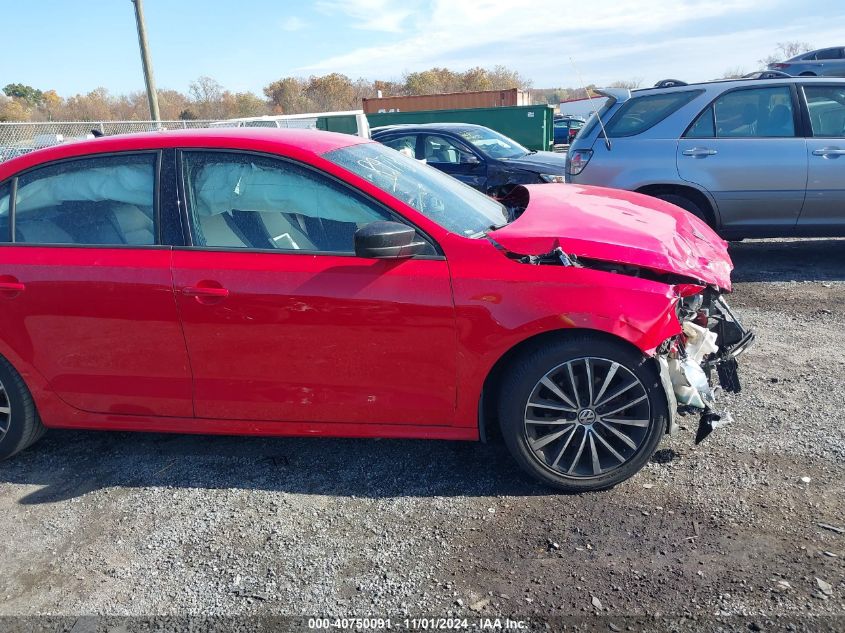 2016 Volkswagen Jetta 1.8T Sport VIN: 3VWD17AJ4GM288978 Lot: 40750091