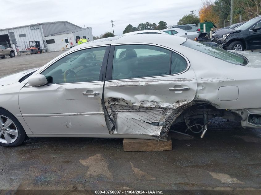 2005 Lexus Es 330 VIN: JTHBA30G255072931 Lot: 40750097