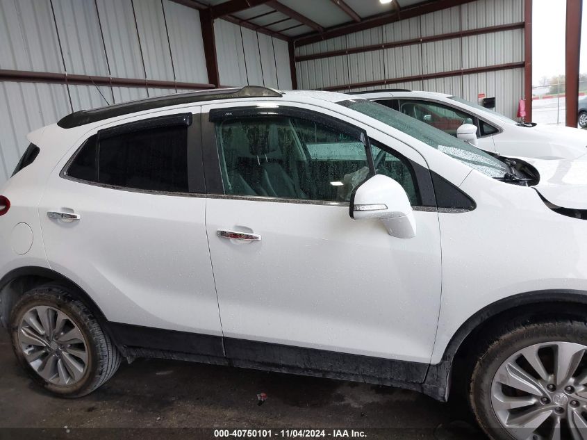 2018 Buick Encore Preferred VIN: KL4CJASB2JB527925 Lot: 40750101