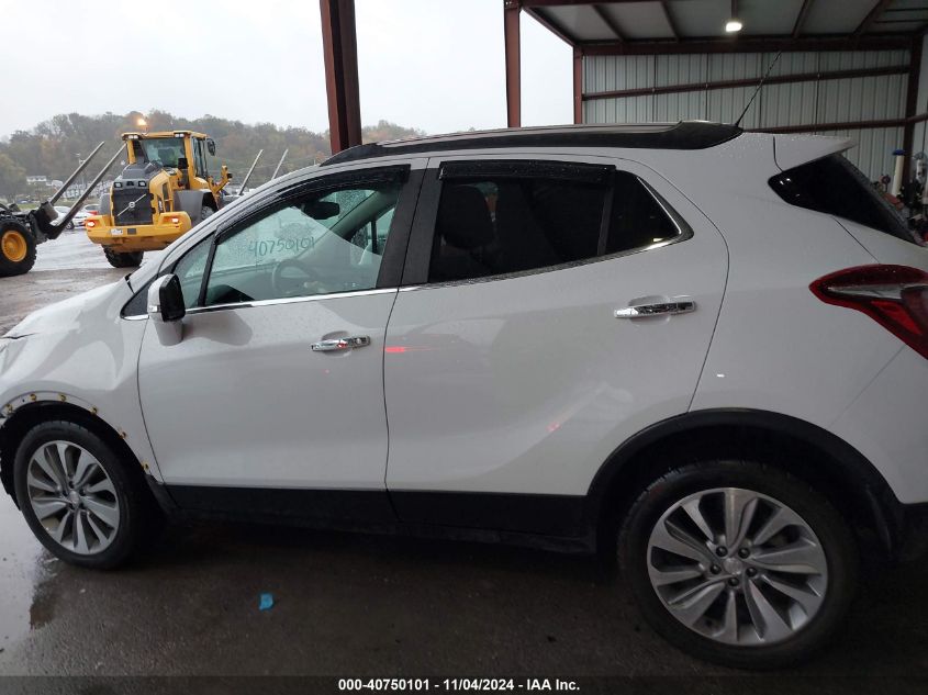 2018 Buick Encore Preferred VIN: KL4CJASB2JB527925 Lot: 40750101