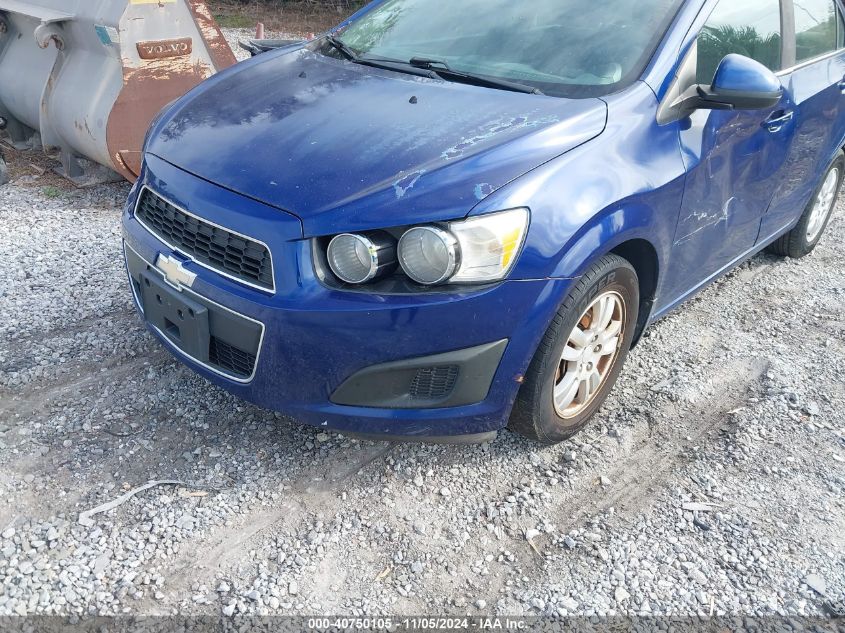 2013 Chevrolet Sonic Lt Auto VIN: 1G1JC5SH5D4128382 Lot: 40750105