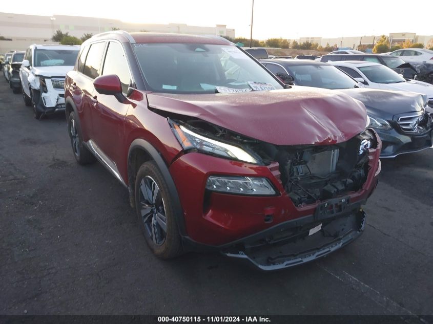 2023 Nissan Rogue Sl Fwd VIN: 5N1BT3CA0PB923718 Lot: 40750115