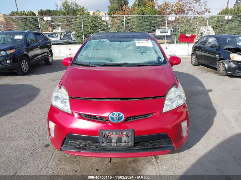 2015 Toyota Prius VIN: JTDKN3DU4F0472784 Lot: 40750116