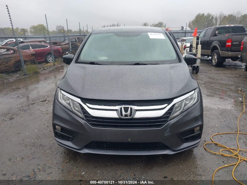 2020 Honda Odyssey Lx VIN: 5FNRL6H22LB013040 Lot: 40750121