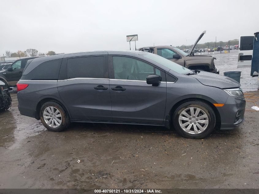 2020 Honda Odyssey Lx VIN: 5FNRL6H22LB013040 Lot: 40750121