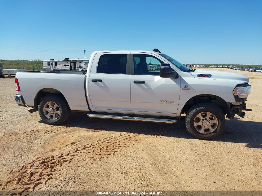 2024 Ram 2500 Big Horn 4X4 6'4 Box VIN: 3C6UR5DL4RG101325 Lot: 40750124