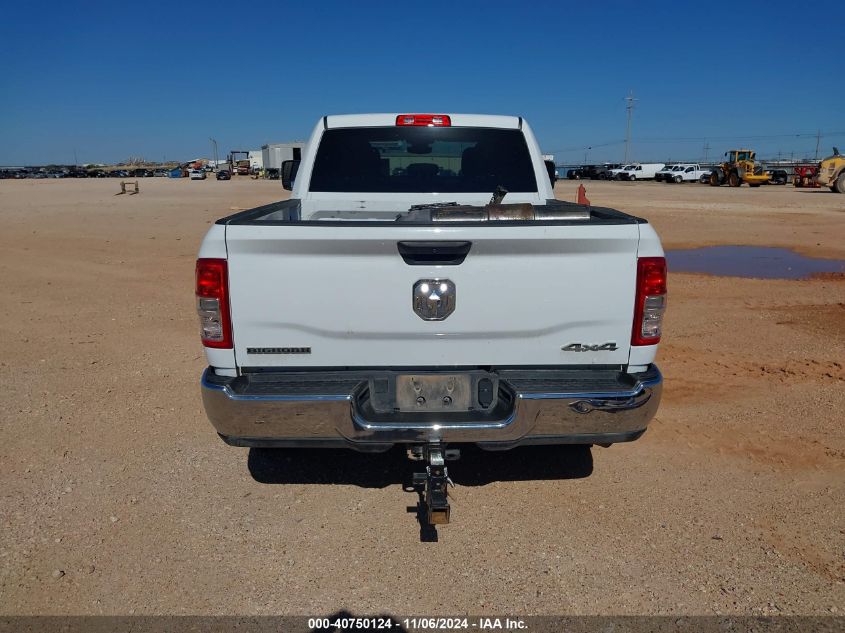 2024 Ram 2500 Big Horn 4X4 6'4 Box VIN: 3C6UR5DL4RG101325 Lot: 40750124