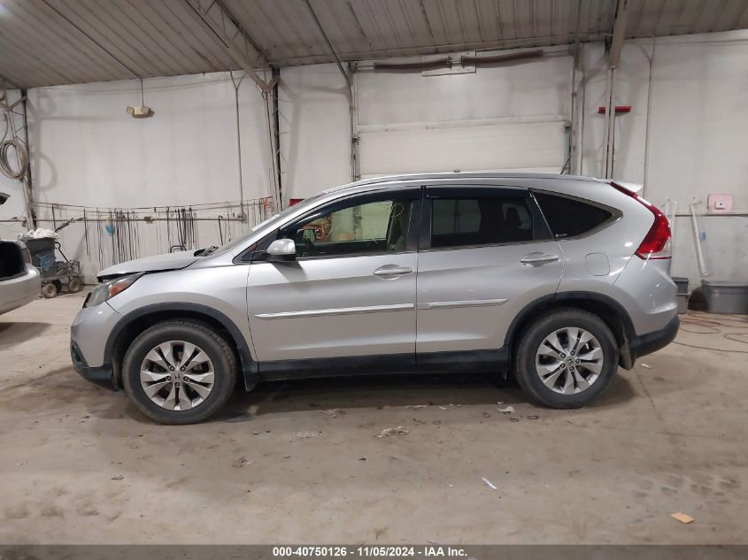 2012 Honda Cr-V Ex-L VIN: JHLRM4H72CC011169 Lot: 40750126